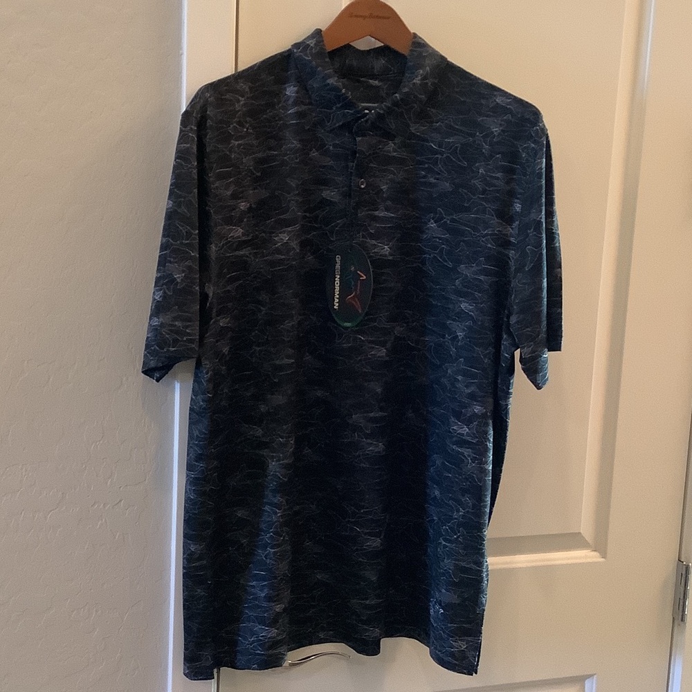 Greg Norman NWT SHARKS Polo